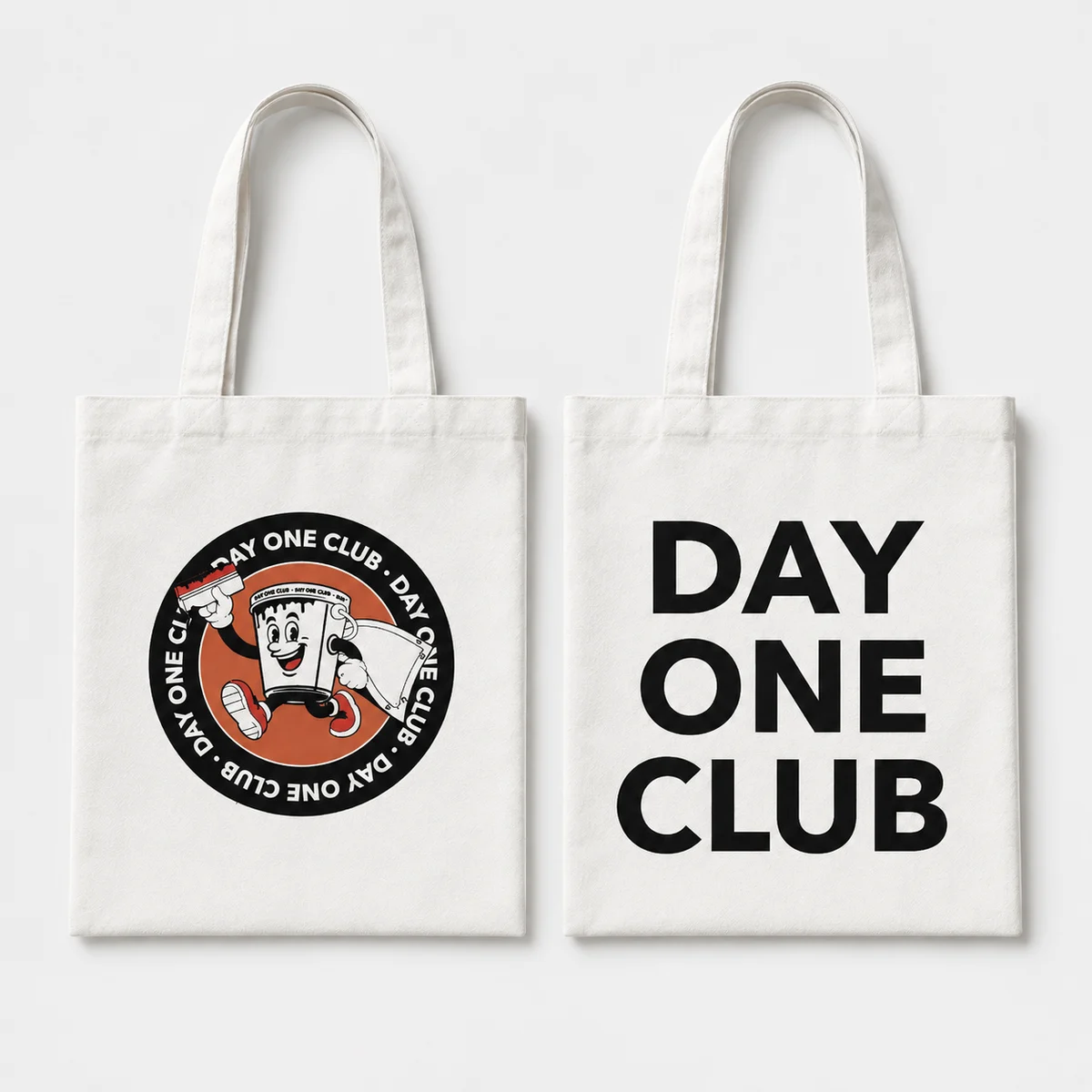 "Day One Club" Tote Bag