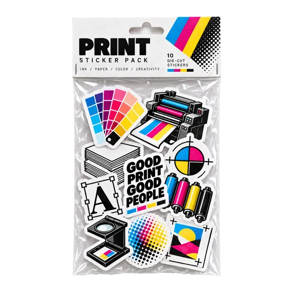 Die-Cut Vinyl Sticker Pack (10 designs)